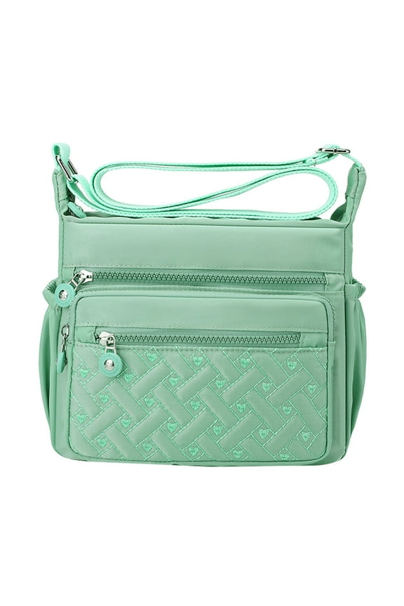 Womens Handbags Multiple Pockets Pocket Casual Crossbody Shoulder Messenger Bag for Travel Hiking Daily