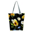 thumbnail image 1 of TAIAOJING Purses and Handbags for Women New Slouchy Style Large Capacity Zippered Sunflower Printed Shoulder Bag, 1 of 6