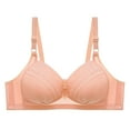 thumbnail image 1 of TAIAOJING Seamless Bra Plus Size Comfort Lightly Lined Seamless Wireless Triangle Bralette Bra Brassiere, 1 of 3