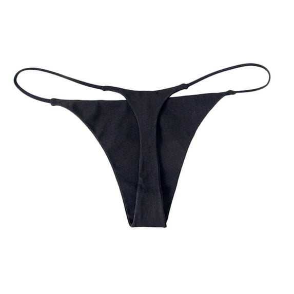 TAIAOJING Seamless Lace Thongs For Women Fashion Asic Elastic Colorprint B Comfortable Solid Ladies Underwear,Pack Of 3