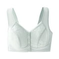 thumbnail image 1 of TAIAOJING Sports Bras For Women Large Front Button Bra Thin Without Steel Ring Comfort Gathering Tank Top Bra, 1 of 4