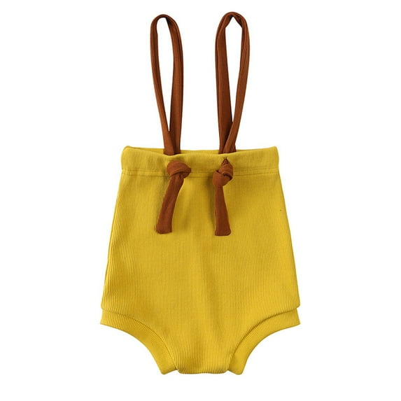 TAIAOJING Summer Baby Jumpsuit Baby Outing Suit Bag Fart Suit Boy Suit Jumpsuit Overalls For 0-3 Months