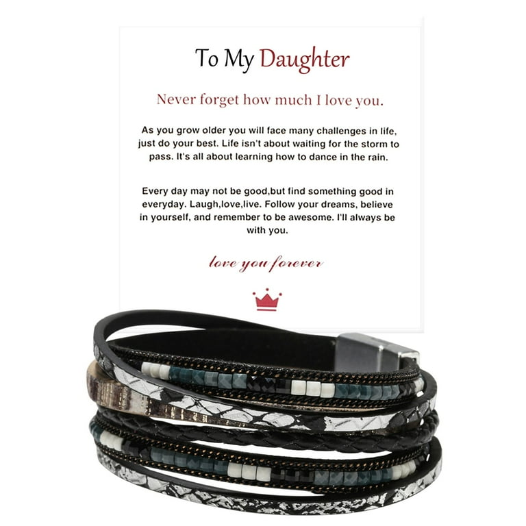 Paparazzi Love-Life Leather Bracelet