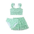 thumbnail image 1 of TAIAOJING Toddler Baby Girls Swimsuit Swimsuit Skintight Bodysuit Bikini For Girl 2024 New Girls' Swimwear Three Piece Swimsuit Children's Bikini, 1 of 4