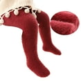 thumbnail image 1 of TAIAOJING Toddler Baby Kids Girls Soft Warm Winter Tights Stocking Cotton Full Length Pants Tights Children Leggings Pantyhose Trendy Clothes, 3-6 Months, 1 of 5