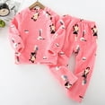 thumbnail image 1 of TAIAOJING Toddler Baby Pajama Set Girls Boys Winter Long Sleeve Cartoon Sleepwear Pajamas Tops Pants 2PCS Outfits Clothes Set 3-4 Years, 1 of 7