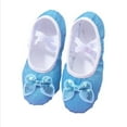 thumbnail image 1 of TAIAOJING Toddler Ballet Slippers Dance Shoes Split Leather Sole For Children And Adults Versatile 17-18Y, 1 of 3