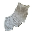thumbnail image 1 of TAIAOJING Toddler Boys 2 Pieces Summer Beach Outfits Shorts Set Toddler Baby Clothes Summer Outfit Sleeveless Geometric Pattern Two Piece Set For 4-5 Years, 1 of 6