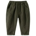 thumbnail image 1 of TAIAOJING Toddler Boys Casual Pants Comfortable Everyday Wear Solid Color Long Trousers For Kids Age 1-10 Trendy Children Bottoms Soft Breathable Fabric Easy Outfits Sets Birthday 3-4Y, 1 of 3