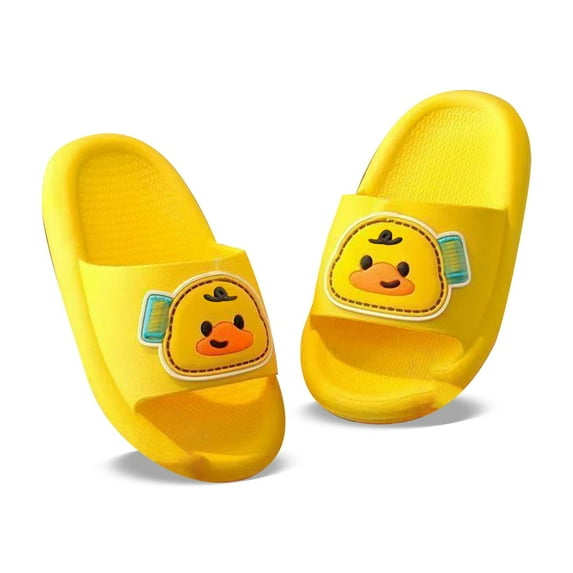 TAIAOJING Toddler Boys Comfortable Casual Slippers Lightweight Beach Shoes For Kids Soft Sole Indoor Outdoor Walking Sandals Lovely 18-24M