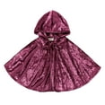 thumbnail image 1 of TAIAOJING Toddler Boys Girls Fancy Party Hooded Robe Kids Hooded Cloak Coat 12-18 Months, 1 of 8