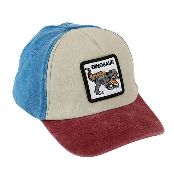 TAIAOJING Toddler Boys Hat Children Baseball Cap Summer Cartoon Prints Caps Car Girls Trucker Kids Sun Kids Hat Soft 2-8Y