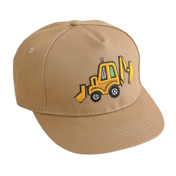 TAIAOJING Toddler Boys Hat Children Baseball Cap Summer Cartoon Prints Caps Car Girls Trucker Kids Sun Kids Hat Stylish 2-8Y