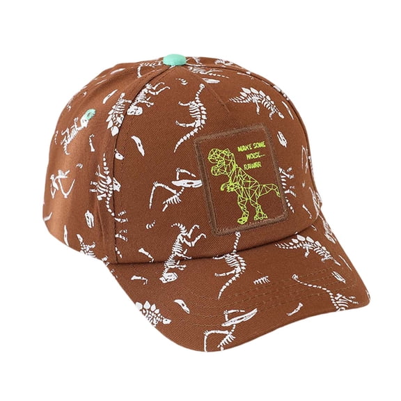 TAIAOJING Toddler Boys Hat Children Baseball Cap Summer Cartoon Prints Caps Car Girls Trucker Kids Sun Kids Hat Trendy 2-8Y