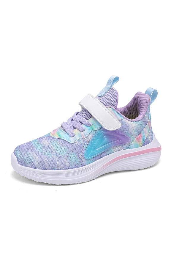 Toddler Child Fashion Mesh Lace Up Sneakers Color Matching Casual Comfortable Running Shoes Cozy Footwear 5.5-6 Years