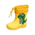 thumbnail image 1 of TAIAOJING Toddler Classic Children Rain Boots Rubber Children Water Shoes Rain Boots Kids Baby Cartoon Shoes Stylish Footwear 2.5-3 Years, 1 of 4