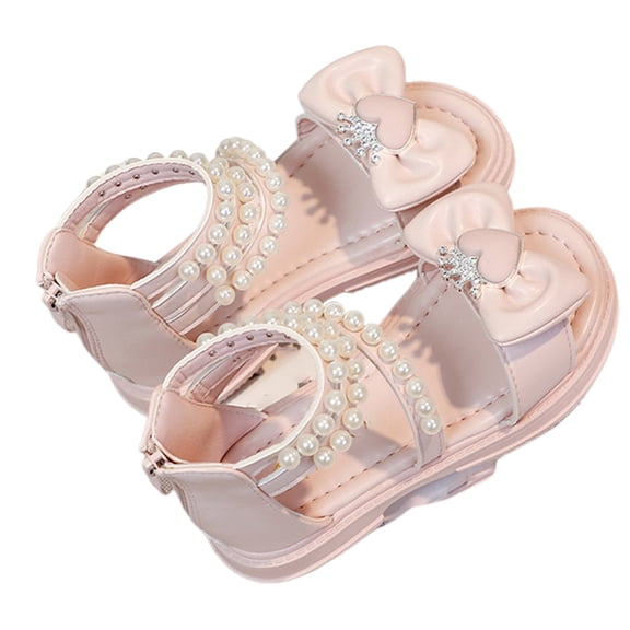 TAIAOJING Toddler Fashionable Soft Sole Roman Sandals Shoes For Kids Relaxed Fit 33