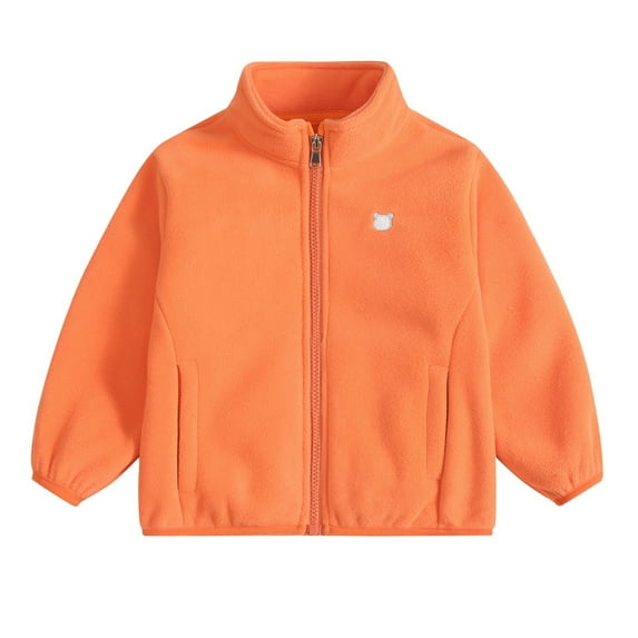 TAIAOJING Toddler Girl Boy Windbreaker Hooded Zip Jackets Lightweight Hooded Warm Coats for Baby Boys Girls Lightweight Outwear 18-24 Months