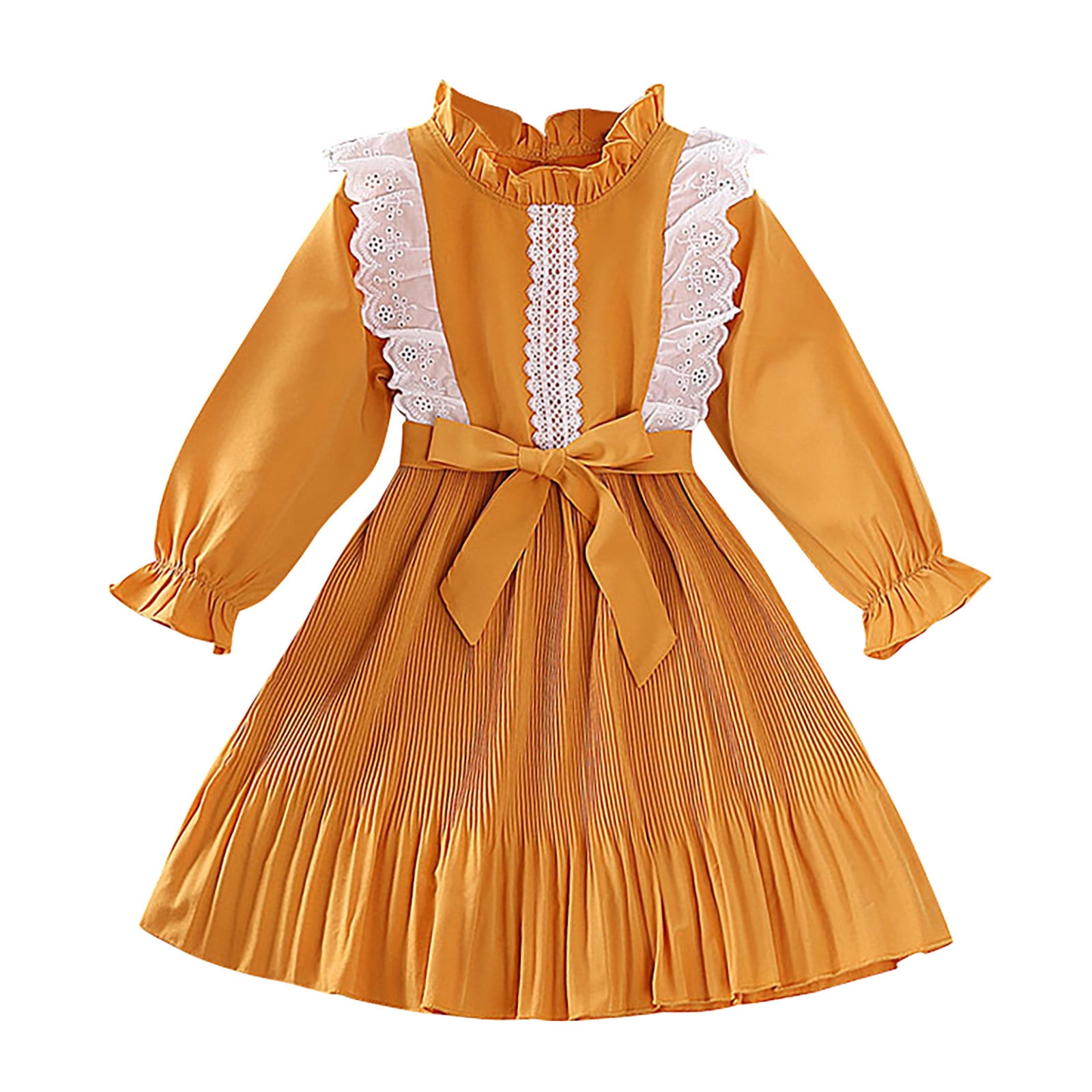 Toddler Girls Summer Dress - Cotton Short Sleeve Tutu Dress For 1-7 Years (Birthday, Beach, Casual)