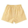 thumbnail image 1 of TAIAOJING Toddler Girls Plaid Casual Shorts Little Girls Wear Light Summer Pants Cute 3-4Y, 1 of 3
