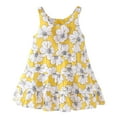 thumbnail image 1 of TAIAOJING Toddler Girls Princess Dress Kids Floral Flowers Sleeveless Beach Straps Dress Princess Girl Clothes 6-7 Years, 1 of 3