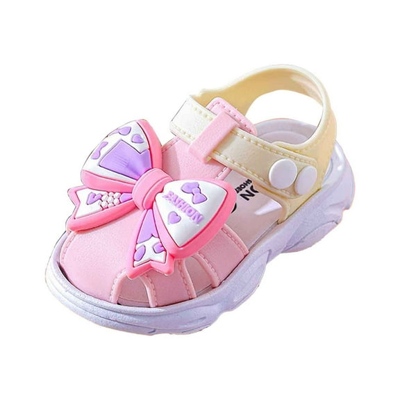 TAIAOJING Toddler Girls Sandals Breathable Comfortable Casual Outdoor Summer Shoes For 1-3 Year Olds Lightweight Walking Footwear Breathable 12-15M