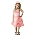 thumbnail image 1 of TAIAOJING Toddler Girls Sleeveless Holiday Mesh Dress Solid Color A-Line Dance Party Princess Dresses Beach Casual Birthday Boho Sundress Versatile 18-24M, 1 of 6