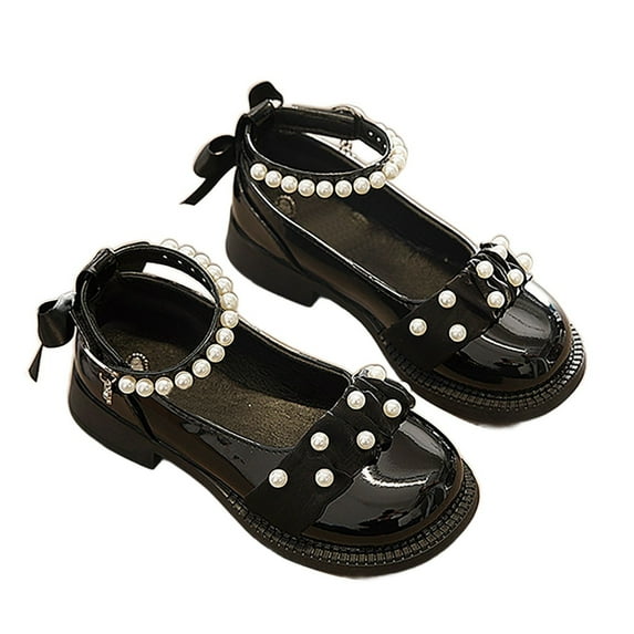 TAIAOJING Toddler Girls Soft Sole Shoes For Autumn Trendy 30