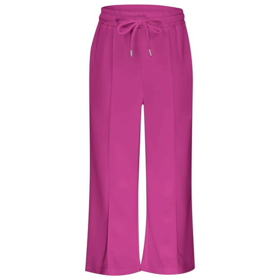 TAIAOJING Toddler Girls Sports Solid Color Casual Pants Long Trousers Relaxed Fit 10-11Y
