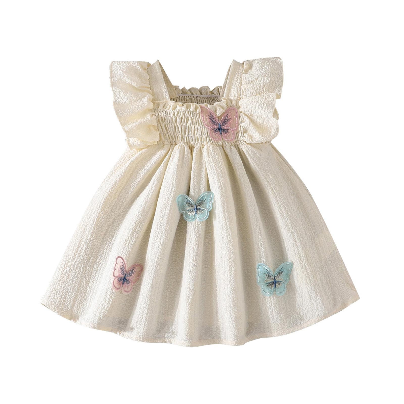 2 Pack soild A-line girls dress main image 1