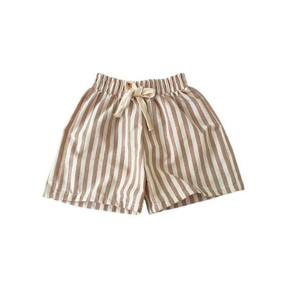 TAIAOJING Toddler Kids Baby Boys Girls Jogger Shorts Summer Casual Solid Color Shorts Active With Pockets Leisure Child Daliywear 5-6 Years