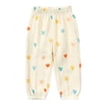 thumbnail image 1 of TAIAOJING Toddler Kids Baby Girls Boys Elastic Waist Pants Soft Linen Harem Pants Summer Fall Long Pants Lovely 12-24M, 1 of 9