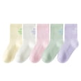 thumbnail image 1 of TAIAOJING Toddler Kids Socks For Girls Boys Soft Comfortable Breathable Everyday Casual Wear With Elastic Fit For Sports Shoes And Sandals Breathable 9-12Y, 1 of 9
