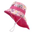 thumbnail image 1 of TAIAOJING Toddler Kids Sun Hat Adjustable Fisherman Cap For Boys Girls Outdoor Party Summer Beach Playground Lightweight Breathable Lovely 2-5Y, 1 of 2