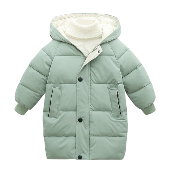 TAIAOJING Toddler Kids Winter Jackets Baby Girls Winter Thick Warm Parkas Hooded Windproof Coat Outwear Snowsuit 2-3 Years