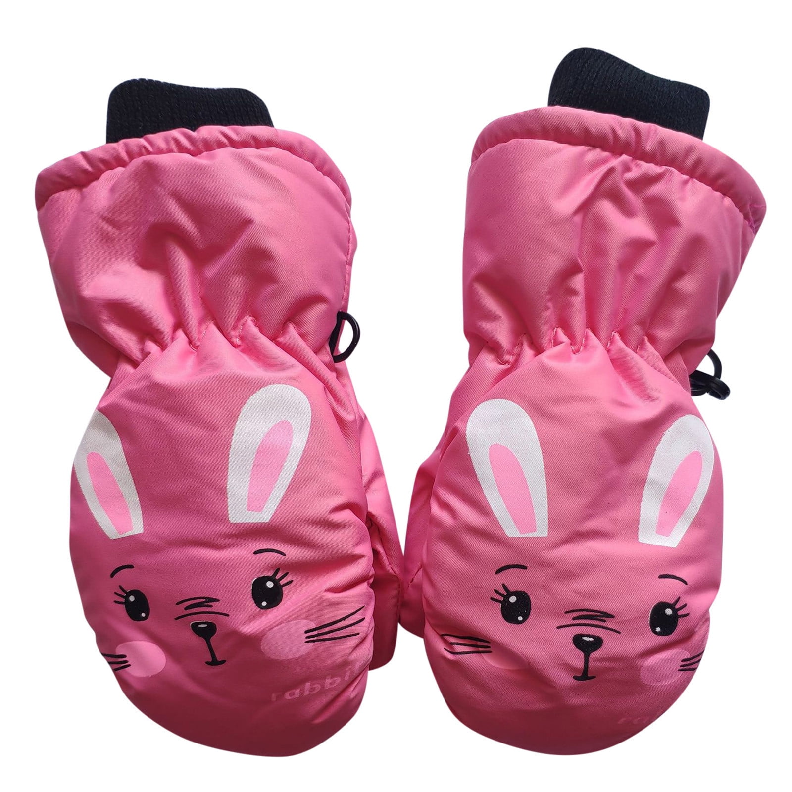 Kids Warm Gloves Bjutir Winter Gloves For Kids Outdoor Girls Snow Skating Snowboarding Windproof Warm Ski Gloves For 4 9 Years Kids Ski Gloves