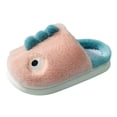 thumbnail image 1 of TAIAOJING Toddler Shoes Child Winter Warm Home Warm Slippers 3D Cartoon Meng Meng Anmial Children Home Slippers Versatile Footwear 2-3 Years, 1 of 6