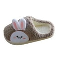 thumbnail image 1 of TAIAOJING Toddler Shoes Child Winter Warm Home Warm Slippers 3D Cartoon Printing Child Home Slippers Soft Footwear 10-10.5 Years, 1 of 6