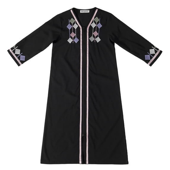 TAIAOJING Toddler Tutu Dress Little Girl Kids Baby Girls Spring Summer Print Long Sleeve Southeast Asian Children's Dress Princess Dress A-Line Sundress 4-5 Years