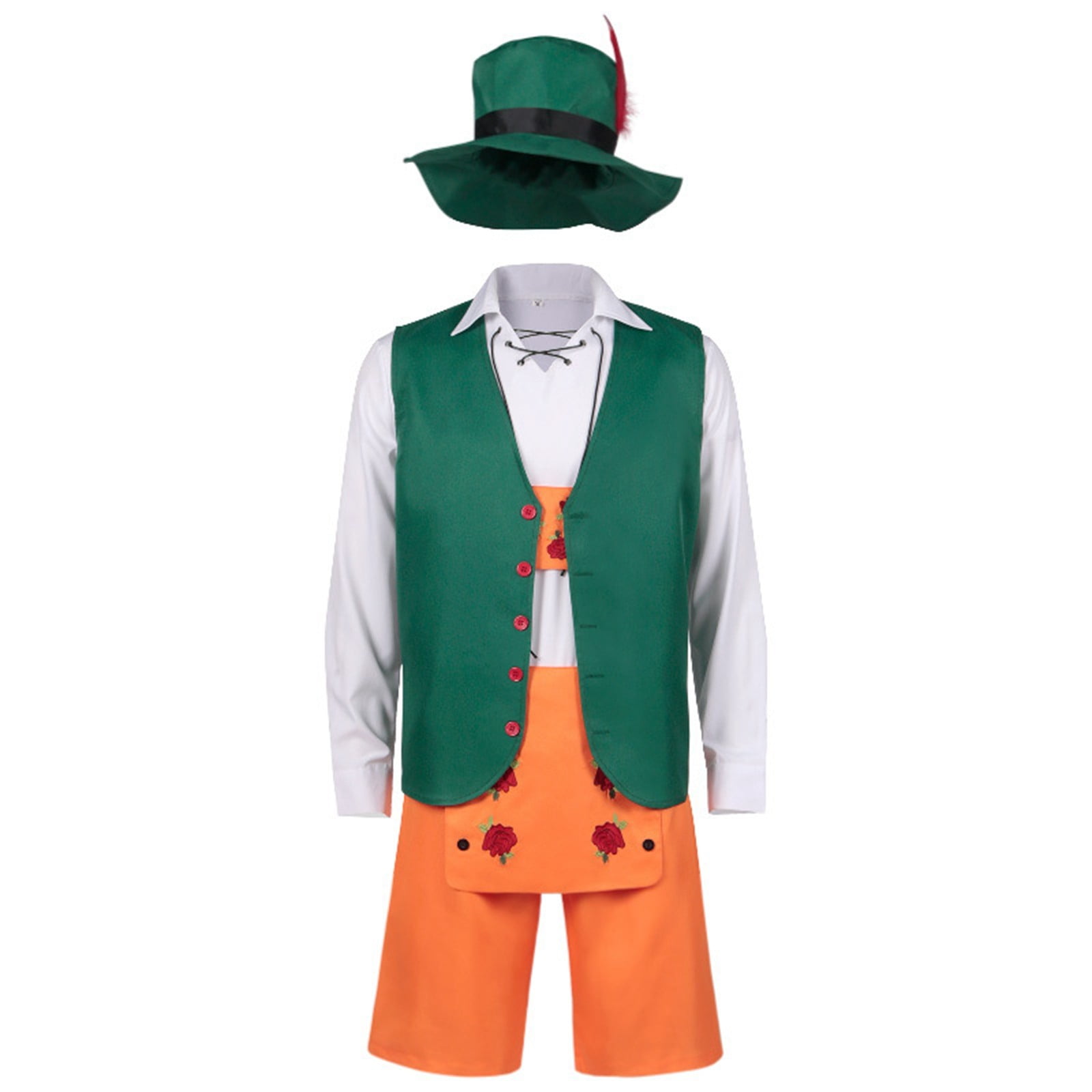 Trendy Trachten Classic German Lederhosen Style Oktoberfest Outfit Sets