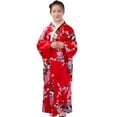 thumbnail image 1 of TAIAOJING Traditional Robe Japanese Girls Kids Clothes Outfits Toddler Kimono Baby Girls Dress&Skirt For 7-8 Years, 1 of 4