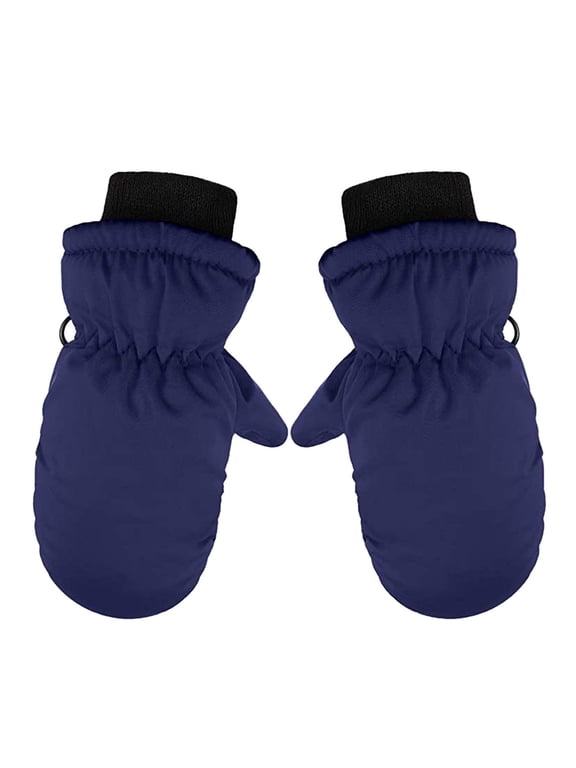 Winter Gloves for Toddler Kids Baby Kids Toddler Skiing Winter Mittens Toddler Mittens Snow Gloves Boys For Girls Water-proof Gloves Kids Gloves & Mittens