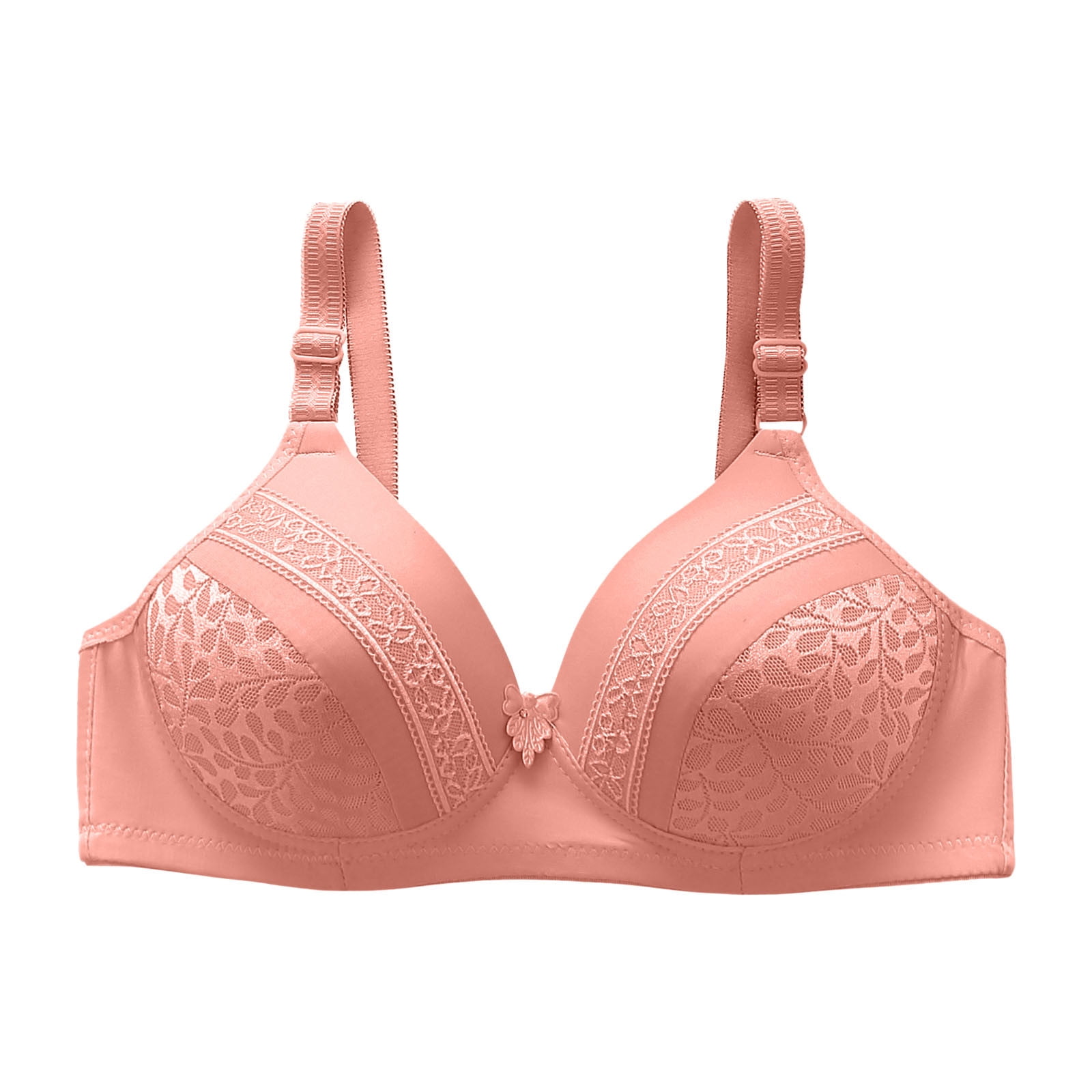 TAIAOJING Push Up Bras for Women B Cup Soft Push Up Lace Lace