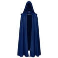 thumbnail image 1 of TAIAOJING Woman And Man Hallowmas Witch Party Queen Cape Devil Costumes Robe Costumes Two Piece Set, 1 of 3