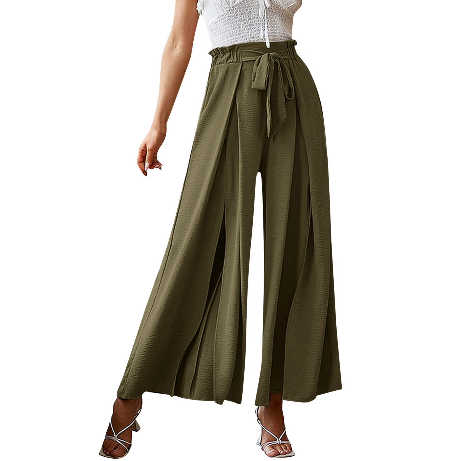 Womens Loose Casual Cotton Wide Leg Pants New Spring and Autumn Fashion  Elegant Ladies Trousers - China Pants and Women Pants price |  Made-in-China.com