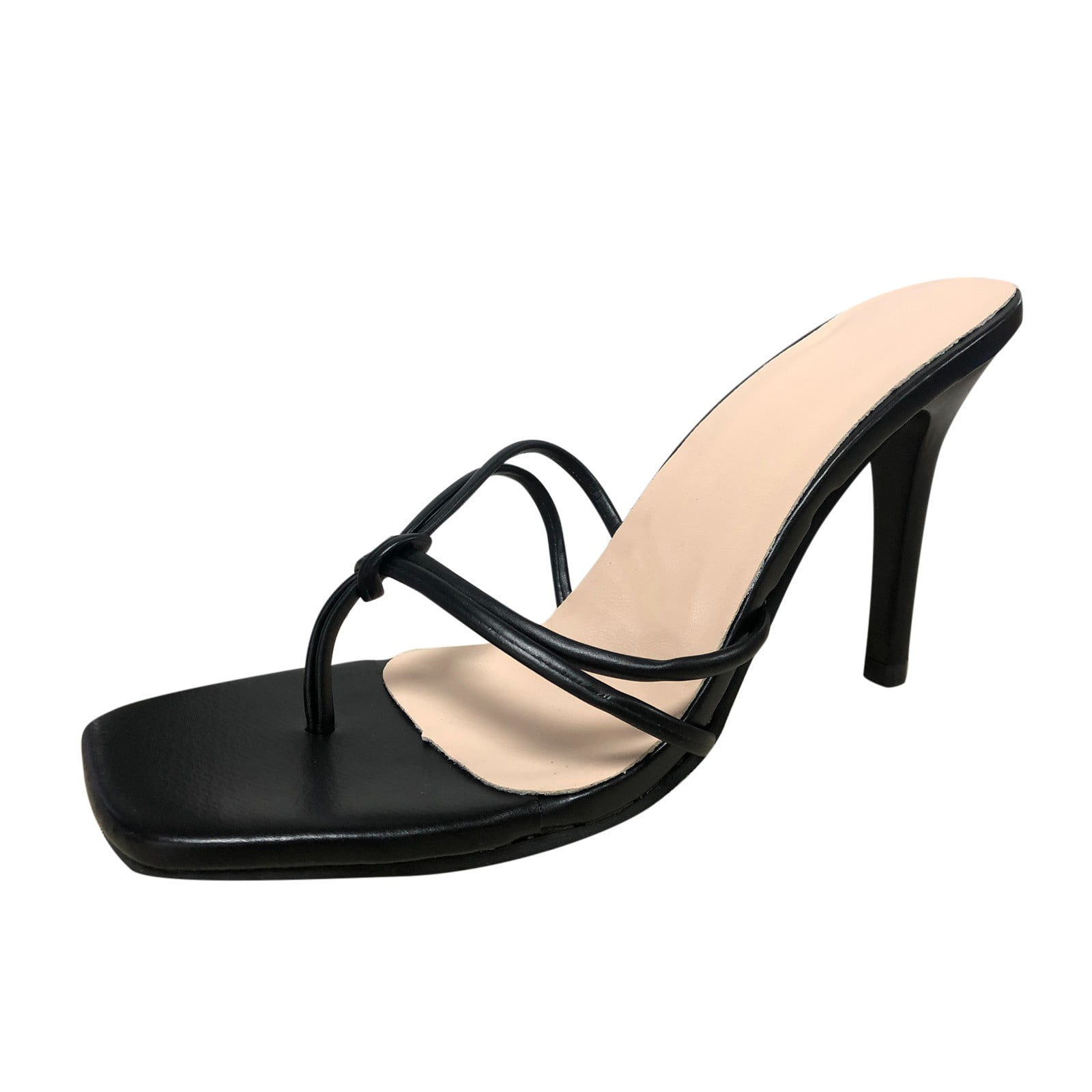 TAIAOJING Women Slippers Spring Summer Sandals Super High Heel Thong ...