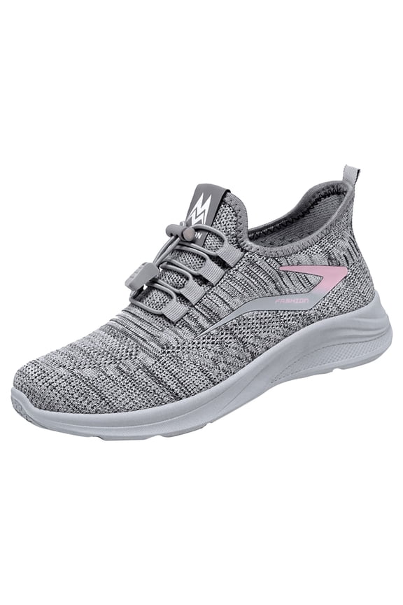 Women Sneakers Leisure Fashion Summer Autumn Women Sneakers Flat Lightweight Mesh Breathable Elastic