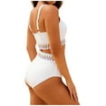 thumbnail image 1 of TAIAOJING Women Swimsuit Bathing Suit Bikini Sets High Waisted Two Piece Sporty Swimsuits High Cut Bathing Suits, 1 of 6