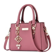 TAIAOJING Women Tote Bag Casual Leather Messenger Bag Large Capacity Fashion Bag Handbag
