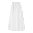 thumbnail image 1 of TAIAOJING Women Tutu Skirt Mid Length Dance Party A-Line High Waisted Tulle Holiday Party Carnival Petticoat Skirt, 1 of 4